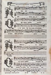 Partition du Magnificat par Giovanni Animuccia