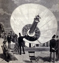 Four solaire par Augustin Mouchot et Pifre