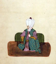 Soliman Ier le Magnifique (1494 ou 95-1566), sultan ottoman à partir de 1520 - Museo Correr, Venise