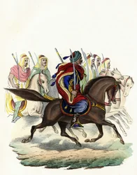 Spahis, un corps de cavalerie indigène de l