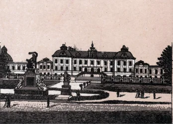 Stockholm, Suède : vue du château de Drottningholm. dans "Le monde illustre 168 vues" Non daté (fin du 19e siècle)