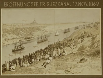 Canal de Suez (dessin)