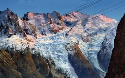 Telepherique Planpraz-le-Brevent Chamonix, Haute-Savoie, Rhone-Alpes, France