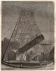 Télescope de William Herschel (Friedrich Wilhelm Herschel)