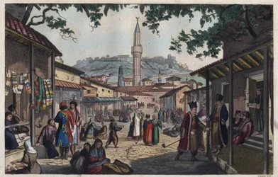 Le marché-bazar d