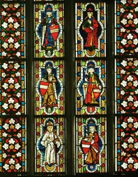 La fenêtre de Babenberg, vers 1290 (vitrail)