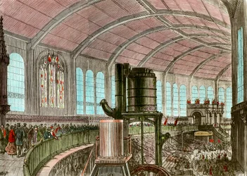 La galerie des machines Eiffel à l
