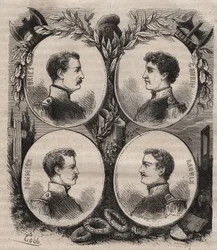 Les Quatre Sergents de La Rochelle (gravure)