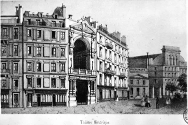 Le Théâtre Historique au XIXe siècle - gravure, Carnavalet