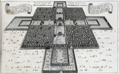 La Cour Impériale de Pékin (Cité Interdite) - dans « L