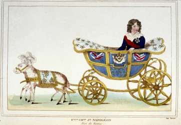 Le roi de Rome (Napoléon II) jeune garçon, fils de Napoléon Ier