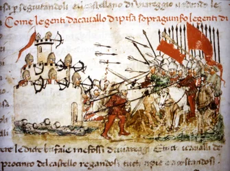 Les chevaliers de Pise vainquirent l