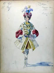 La Dame de Pique : Opéra composé en 1890 par Piotr Ilitch Tchaïkovski.