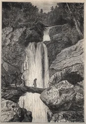 La cascade de Linklater (illustration)
