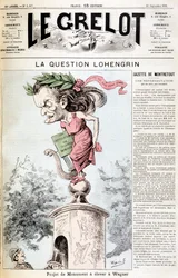 La question Lohengrin : Projet de monument à élever à Wagner - dans « Le Grelot » du 20/09/1891