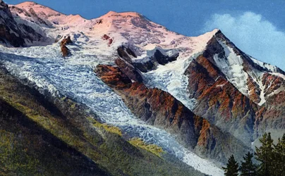 La chaîne du Mont Blanc depuis Le Brevent, Chamonix