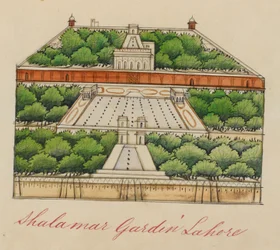 Les jardins de Shalimar, à 5 miles à l