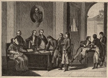 Le traité de Tolentino, ou paix de Tolentino, est un traité de paix signé le 19 février 1797 à Tolentino, en Italie, entre la France et les États pontificaux. Entre le général Bonaparte et le pape Pie VI (1717-1799). Le pape renonce à Avignon