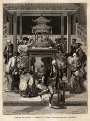 Le baptême du Bouddha