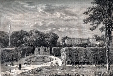 Le château et le parc de Saint-Cloud en 1867