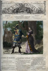 Le dernier entretien de Marie Mancini (1639-1715) avec Louis XIV (1638-1715) avant son départ de la cour pour Brouage le 22 juin 1659, l