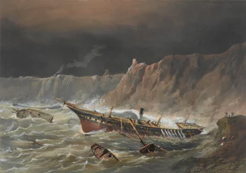 La perte du Prince ?, 1854