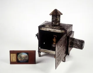 La lanterne magique, France, vers 1860.