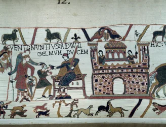 Les messagers du roi de Normandie Guillaume le Conquérant (1027-1087) l
