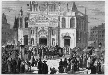 La neuvaine de Sainte Geneviève à l