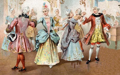 La pavane sous Louis XV.