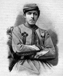Théodore Wibaux, Zouave pontifical et Jésuite (1849 - 1882).