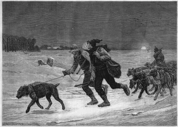 Les escrocs du tabac. Reproduction du tableau de Pierre Billet (1837-1922) présenté au Salon de 1874