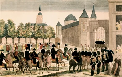 Entrée triomphale des troupes de Napoléon à Madrid, 4 décembre 1808