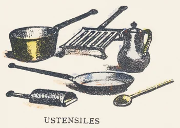 U: ustensiles