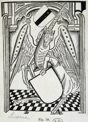 Licorne - gravure du 15ème siècle