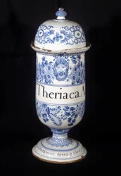 Vase de pharmacie du XVIIe siècle
