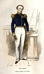 Vice-amiral. Dans "Histoire générale de la marine" par Van Tenac