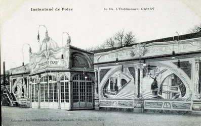 Vue du théâtre Camby à Paris en 1906 (photo)