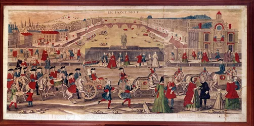 Vue du Pont-Neuf à Paris