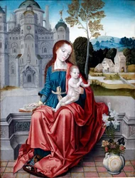 Vierge et Enfant, Détail, 1520-30