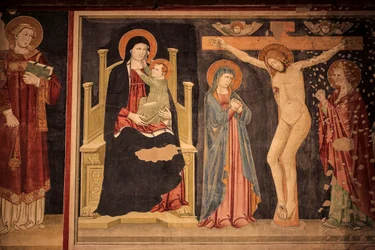 Fresque murale à San Zeno Maggiore, Vérone