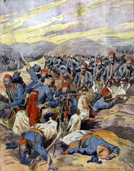 Guerre 1914 - 1918 : Cavaliers africains de l