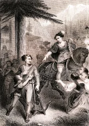 Guillaume Tell aurait tiré sur le bailli Gessler dans la légende patriotique suisse