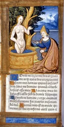 Femme à sa toilette. Page d