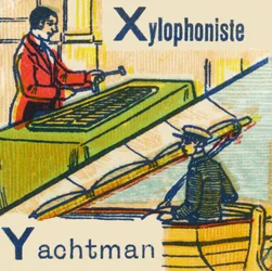 X comme xylophoniste Y comme yachtman