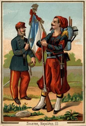 Costume de zouave à l