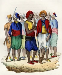 Zouaves, tirailleurs indigènes de l