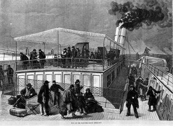 Bateau conçu contre le mal de mer par Henry Bessemer (1813-1898)