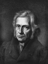 Portrait de Friedrich Daniel Ernst Schleiermacher. Philosophe et théologien allemand (né à Breslau)