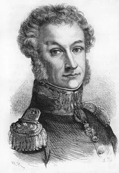Portrait du général Cambronne. Vicomte Cambronne. Général français (1770-1842).